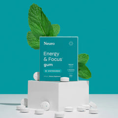 ENERGY & FOCUS™ - Dietary Supplement for Energy & Focus Support (Gum/Mints)
