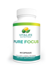 Pure Focus - Dietary Supplement for Cognitive Support (60 Capsules)