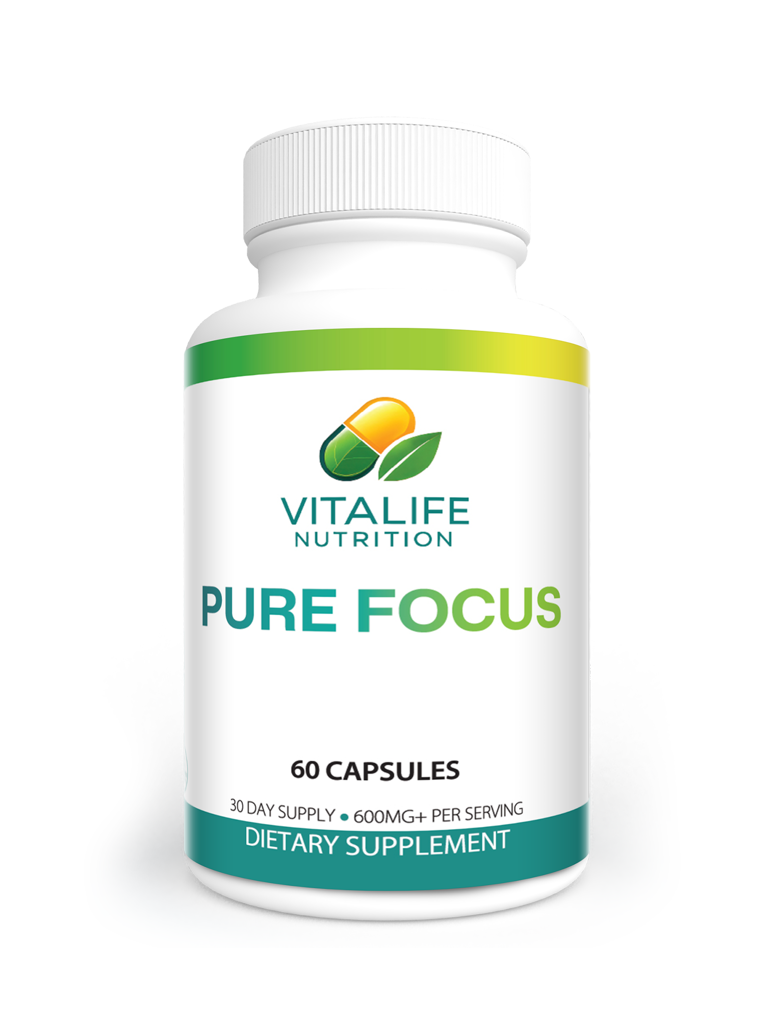 Pure Focus – Premium Nootropic for Unstoppable Mental Clarity